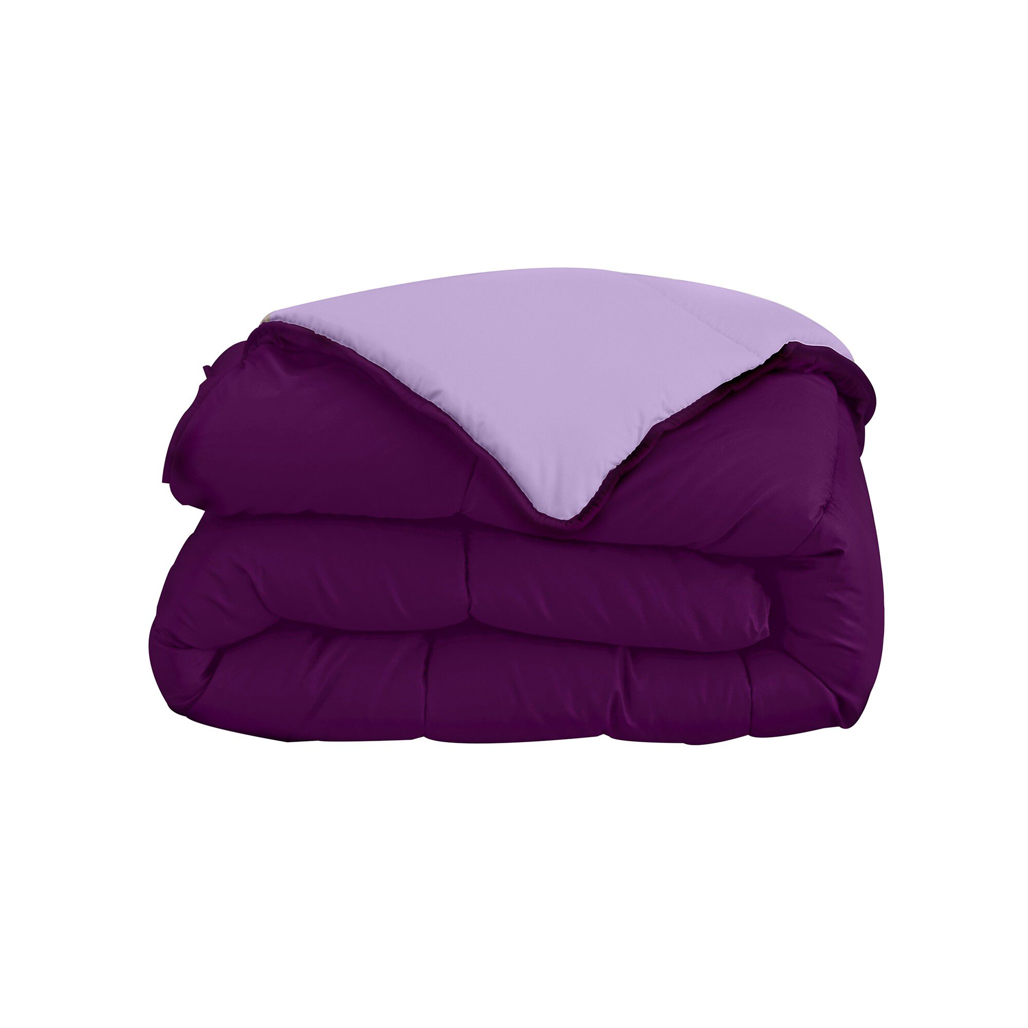 Couette bicolore microfibre 350g/m2