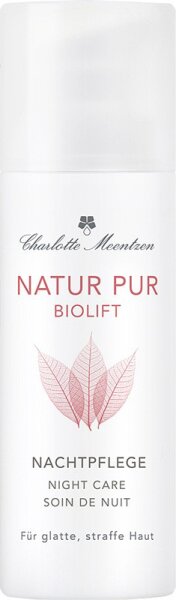 Charlotte Meentzen Natur Pur Biolift Nachtcreme