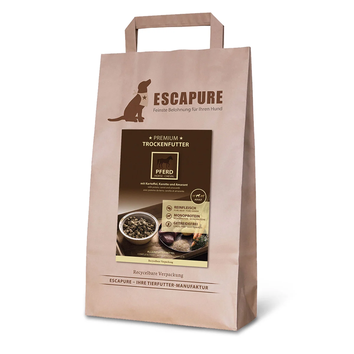 ESCAPURE Pferd Premium Trockenfutter günstig kaufen bei ZooRoyal