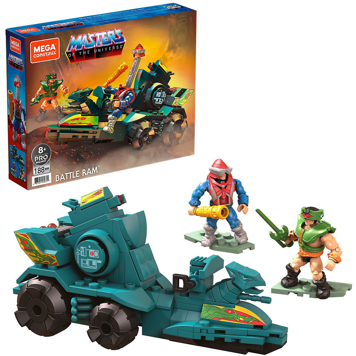 Mega Construx Probuilder Masters of the Universe Origins Battle Ram, 187 Teile