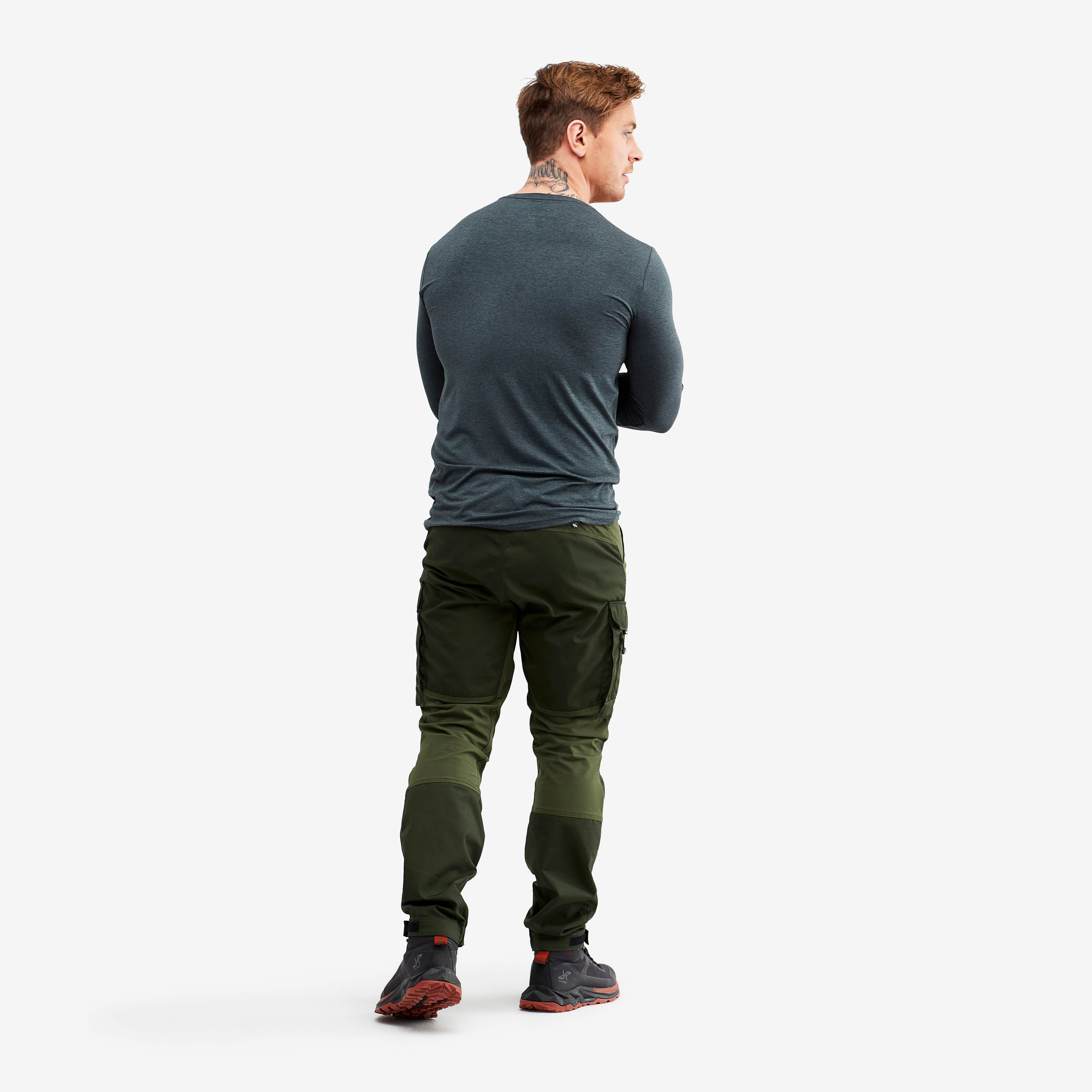 Vagabond Long Sleeve Tee Homme Anthracite Melange