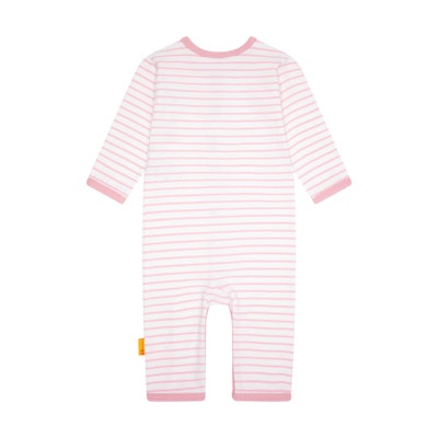 Strampler langarm, rosa für Mädchen