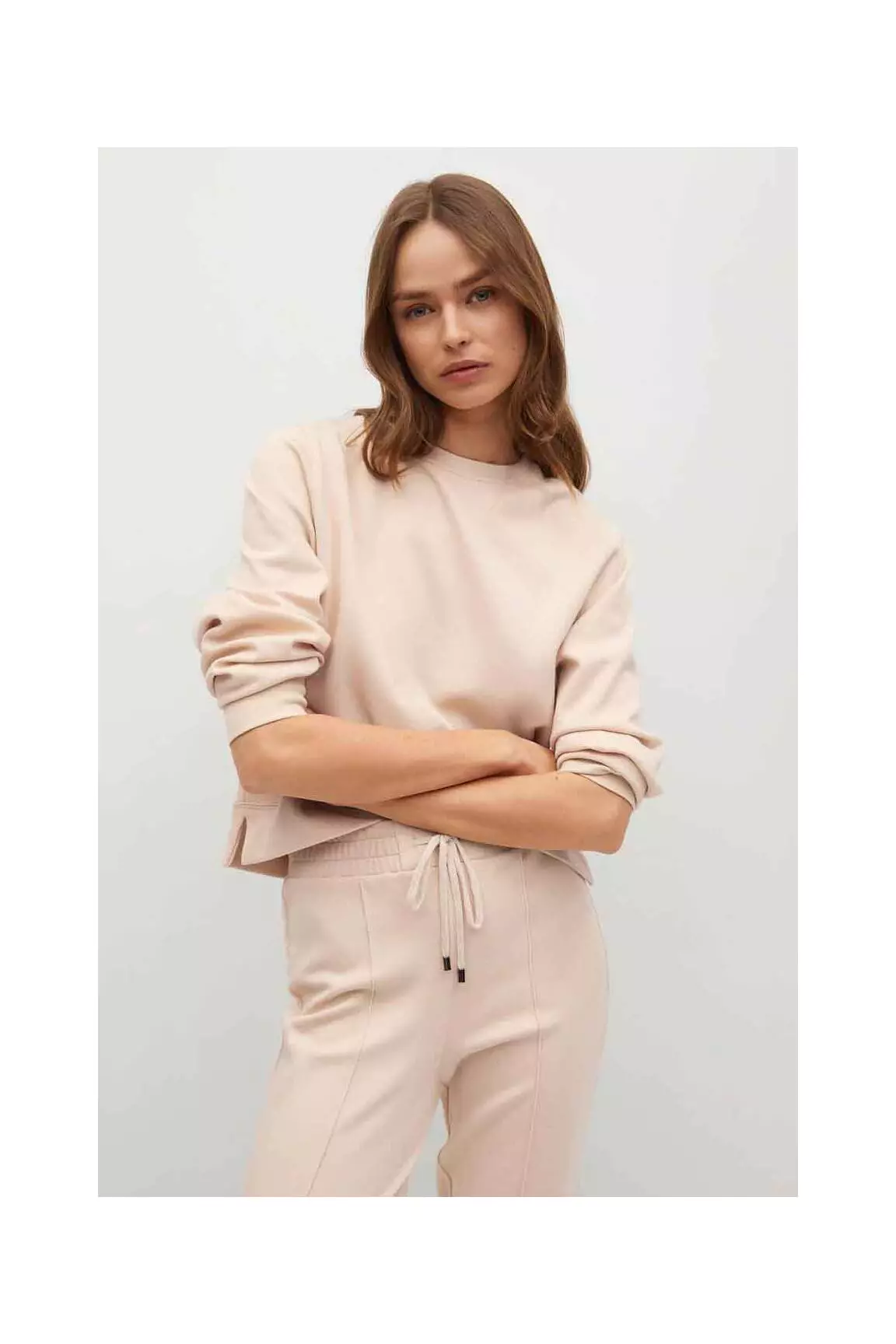 Mango Sweats Femme couleur beige