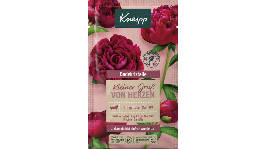 Kneipp Badekristalle Kleiner Gruß von Herzen 60 g
