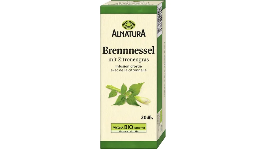 Alnatura Bio Brennnesseltee mit Zitronengras 30 g