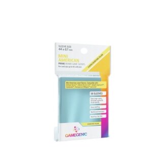 Gamegenic - Prime Mini American-Sized Sleeves 44 x 67 mm - Clear (50)