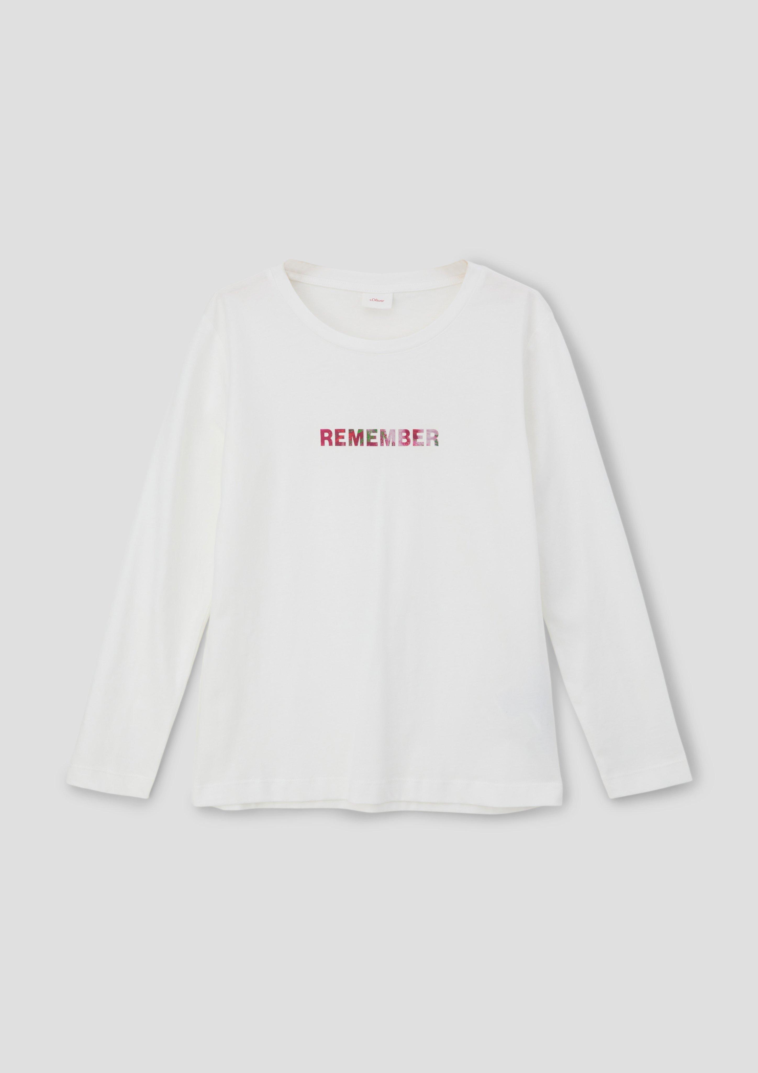Longsleeve mit Schriftprints  2133768-0210