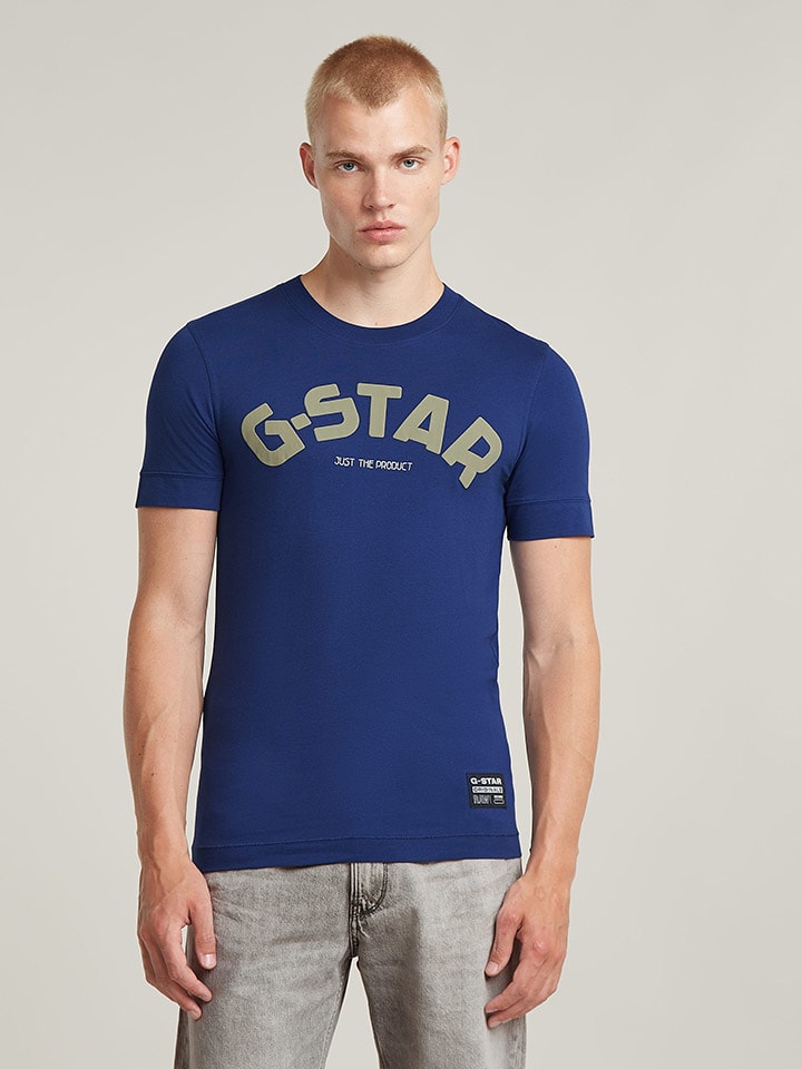 G-Star Shirt in Blau günstig kaufen