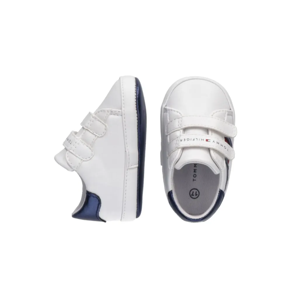 Tommy Hilfiger Krabbelschuh T0A4-33180-1528X336 / weiss