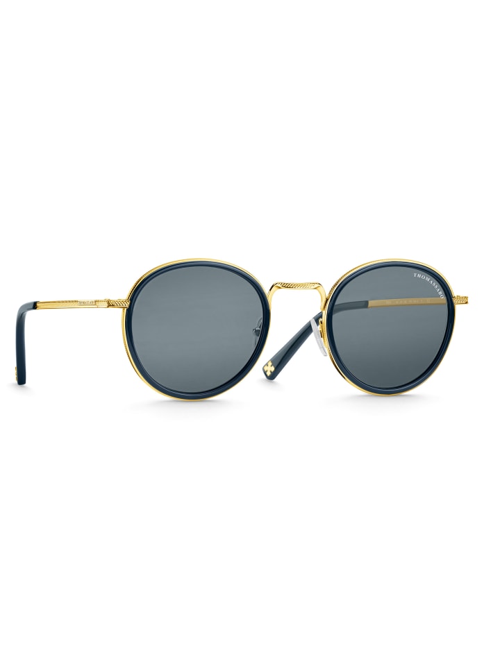 Thomas Sabo Sonnenbrille in gold, blau günstig kaufen onesize
