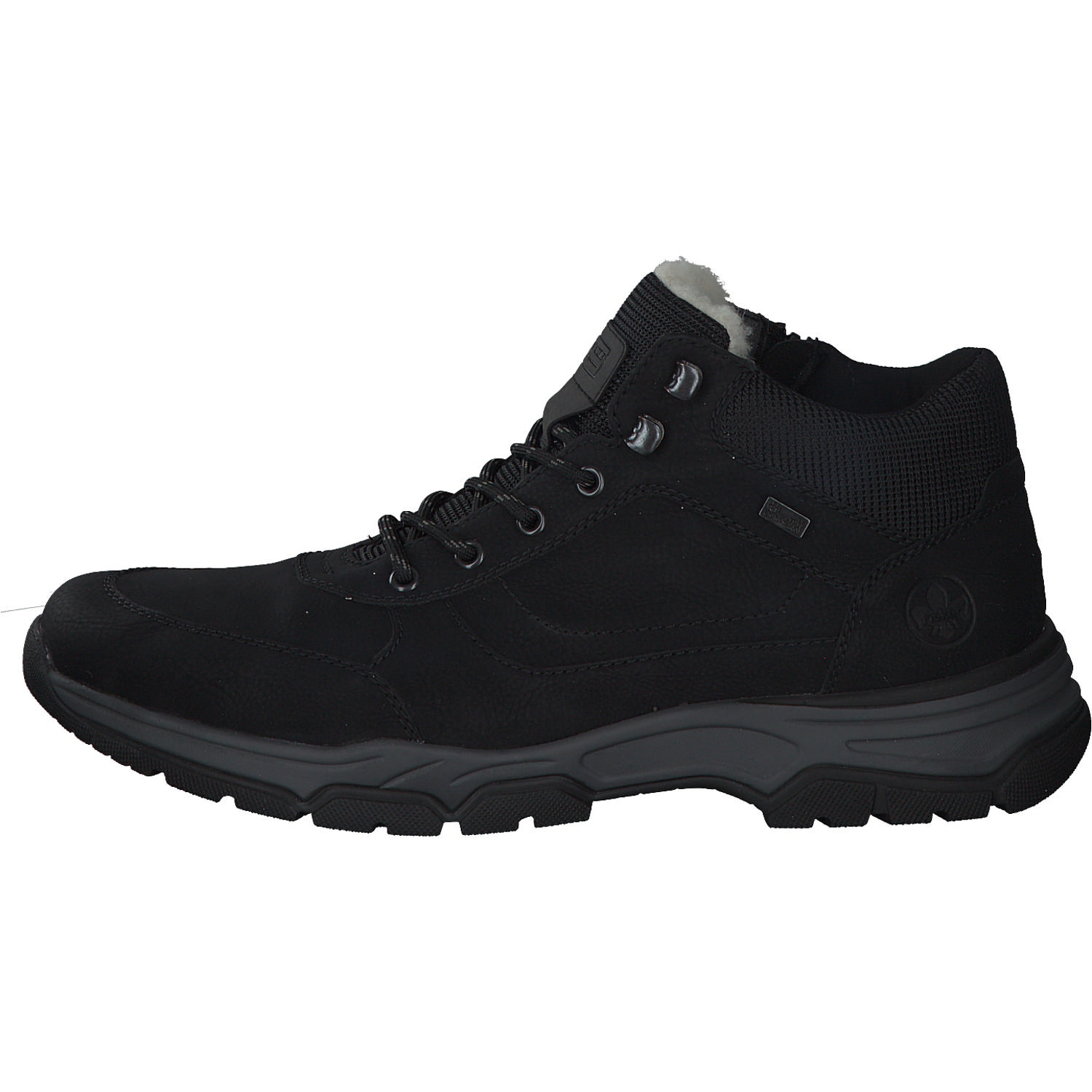 Rieker 31211, Stiefel, Herren, schwarz/schwarz/schwarz