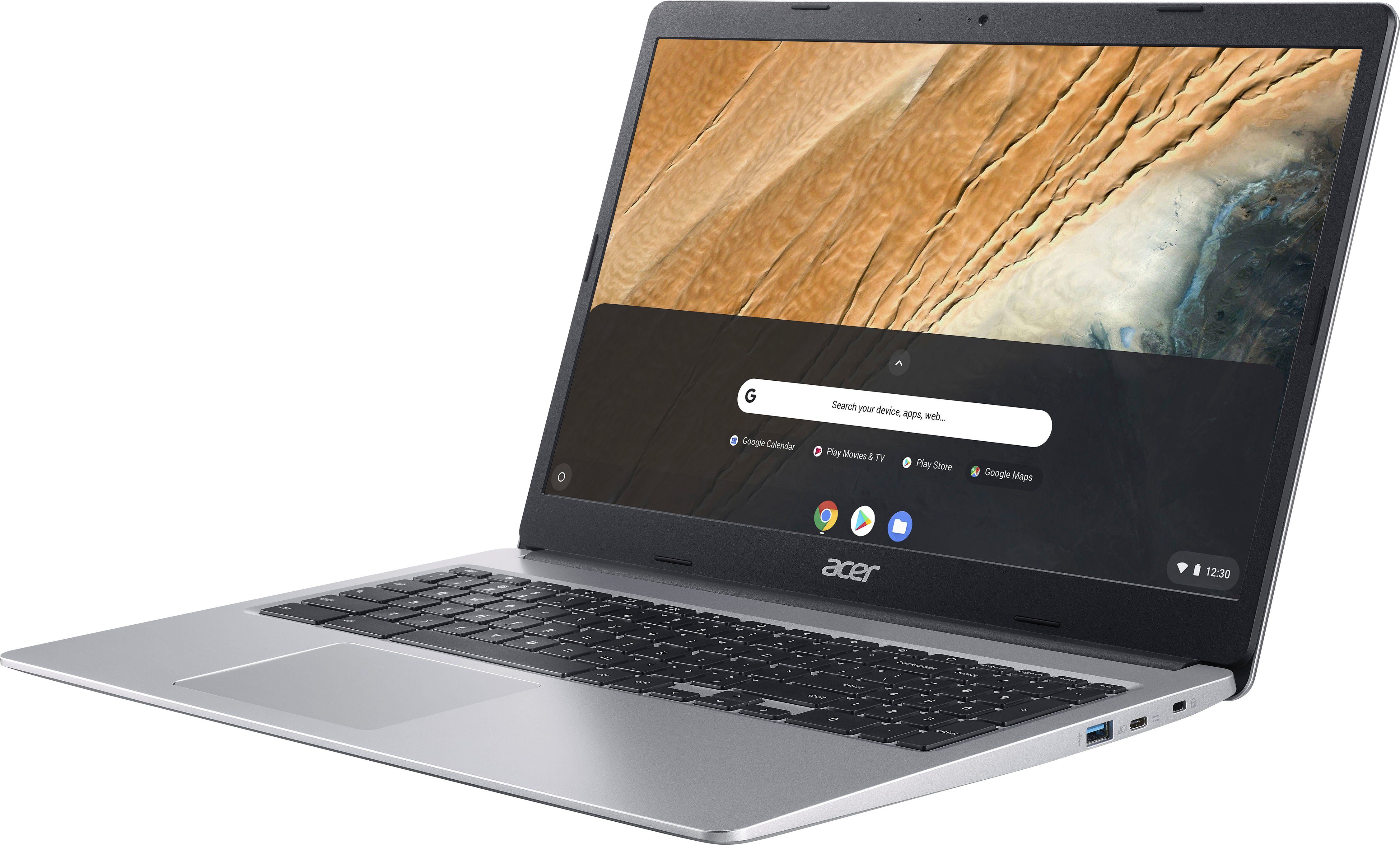 Acer Chromebook 315 CB315-3H-C6MZ Notebook (39,62 cm/15,6 Zoll, Intel Celeron N4020, UHD Graphics 600, 128 GB SSD)