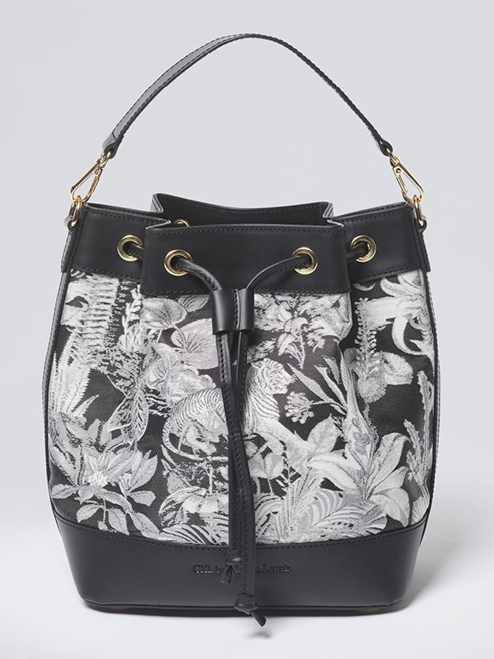 CXL by Christian Lacroix Henkeltasche in Schwarz/ Weiß - (B)21 x (H)21 x (T)12 cm günstig kaufen onesize
