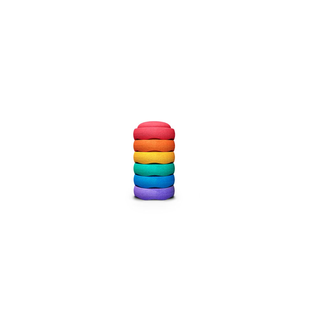​​Stapelstein Mini Rainbow Classic, 6 Stk.