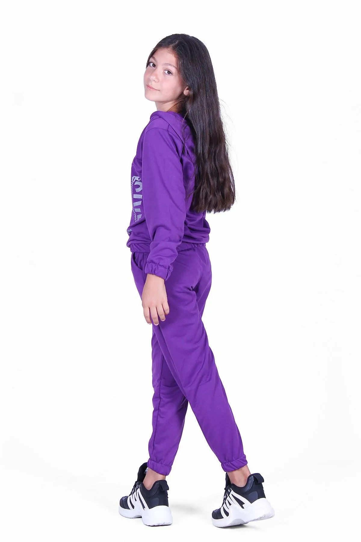 FYK KİDS  Trainingsanzug - Lila - Regular Fit