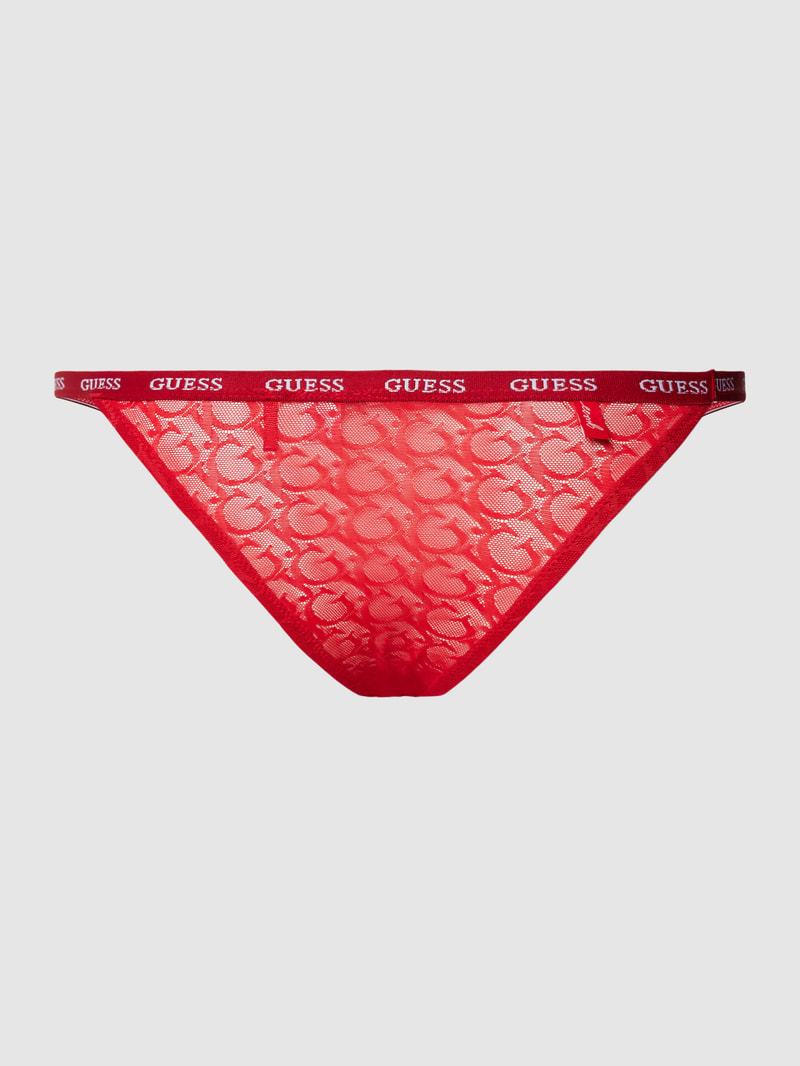 String in semitransparentem Design Modell 'EDYTHA' in rot