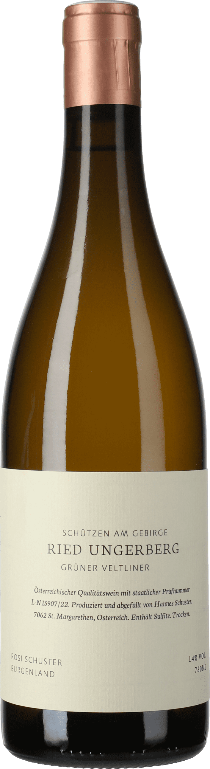 Weingut Rosi Schuster: Grüner Veltliner Ried Ungerberg 2021