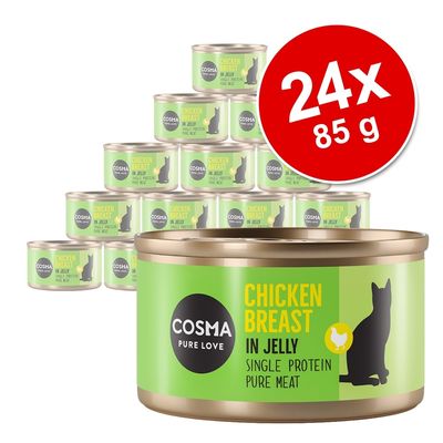 Sparpaket Cosma Original in Jelly 24 x 85 g