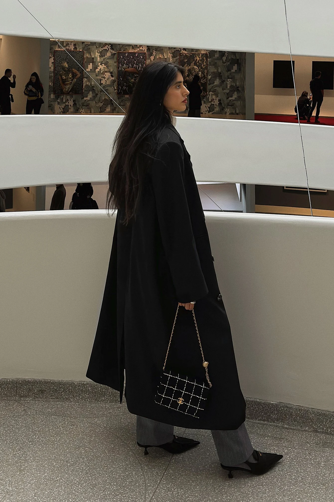 Zweireihiger Trenchcoat