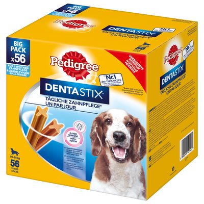 Zahnpflege Snack: Pedigree Dentastix für mittelgroße Hunde (10-25 kg)