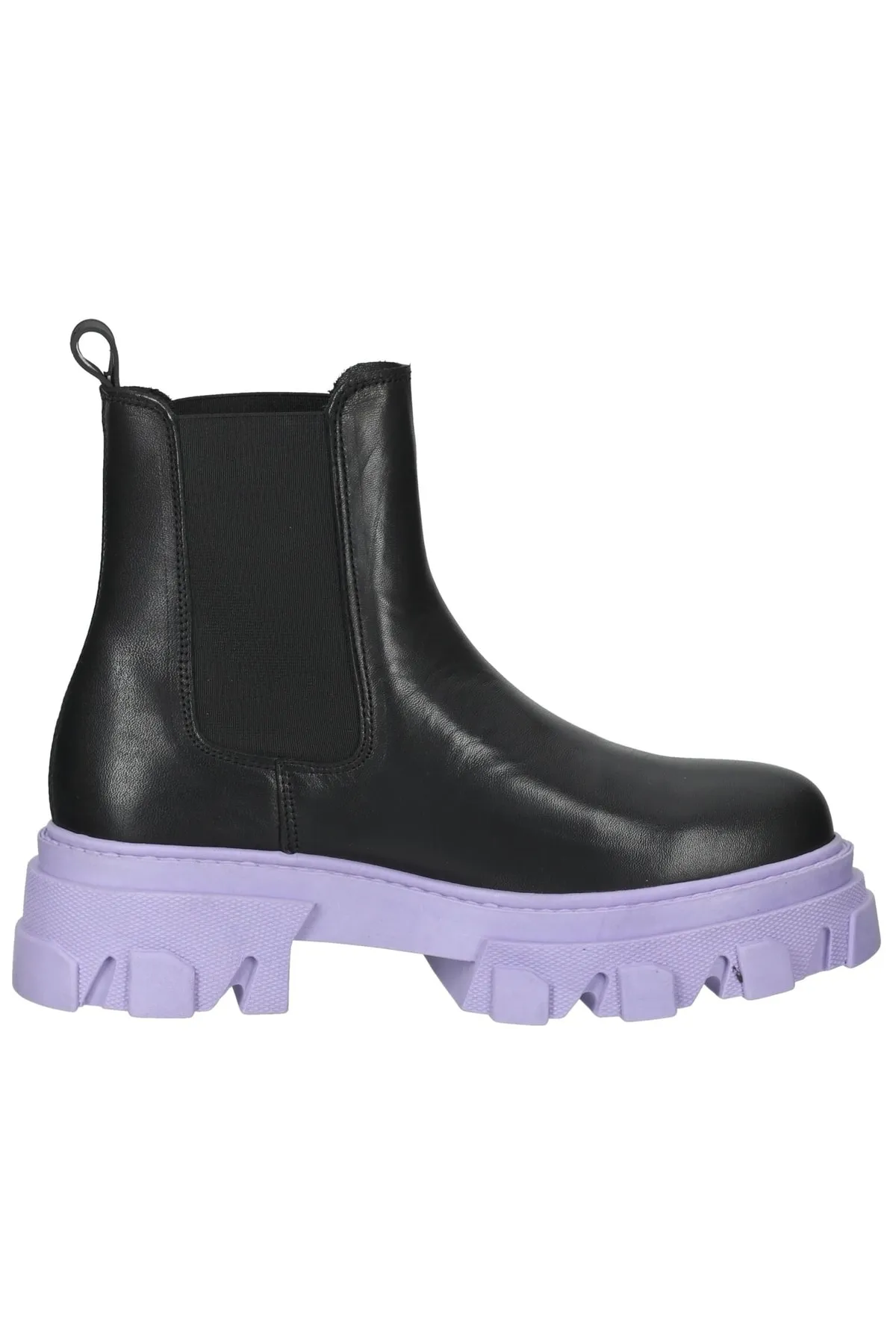 BULLBOXER  Stiefelette - Lila - Blockabsatz