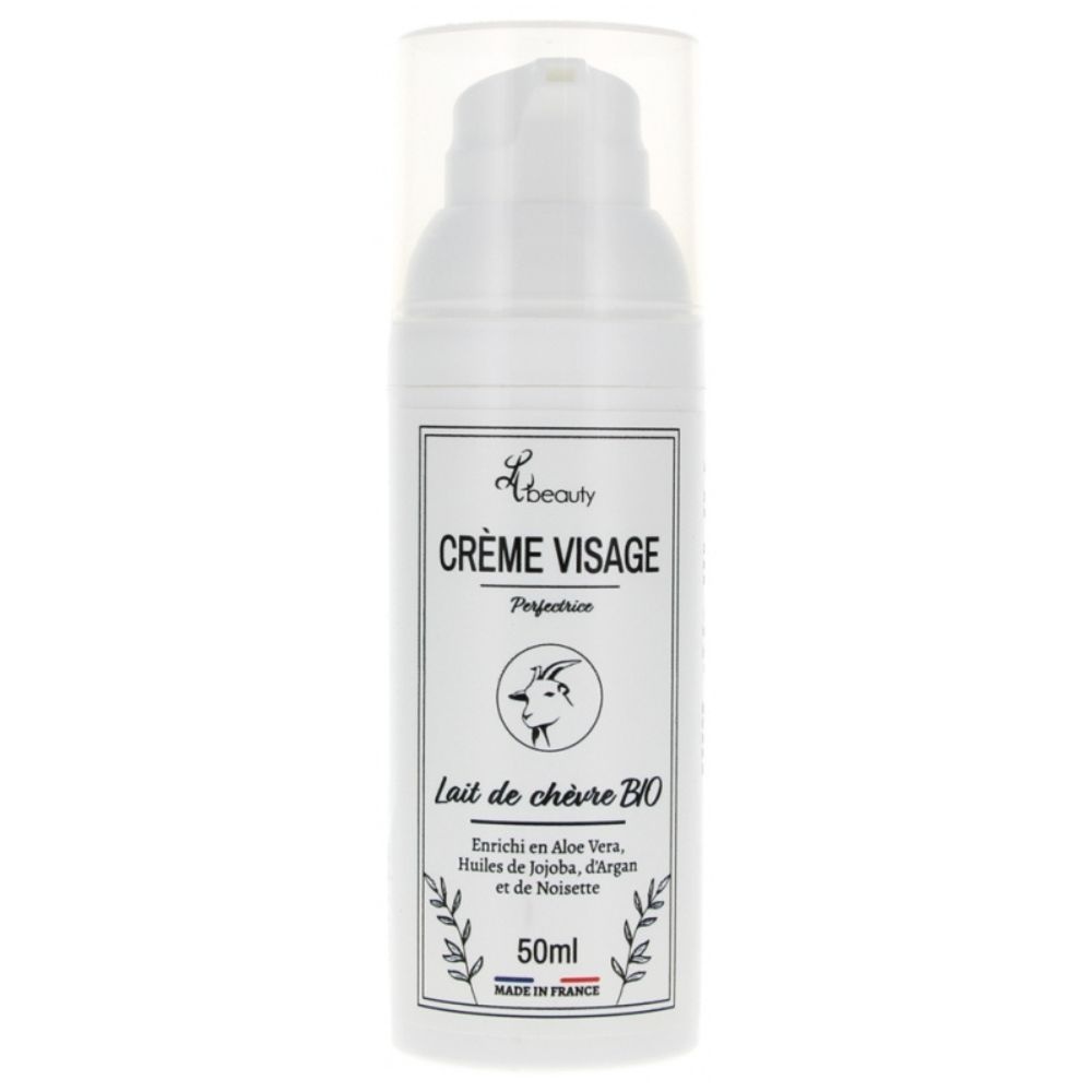 lh beauty CREME VISAGE PERFECTRICE JOUR ET NUIT AU LAIT DE CHEVRE BIO CREME VISAGE