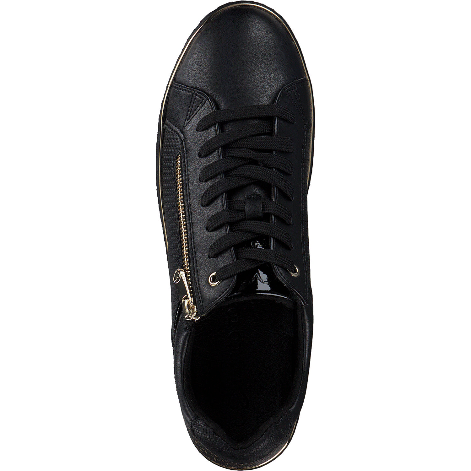 Marco Tozzi 23709, Schnürschuhe, Damen, BLACK COMB