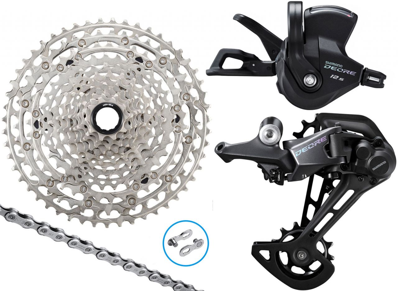 Shimano DEORE M6100 1x12-fach Upgrade-Kit 10-51 Schelle kaufen | Bike-Discount
