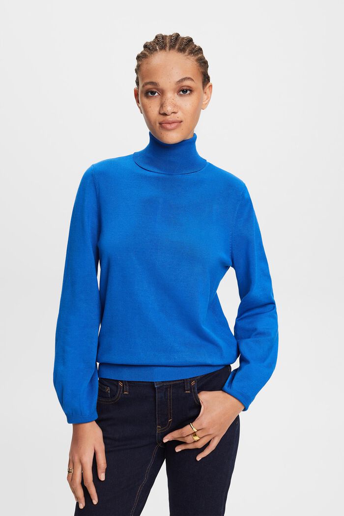Basic-Rollkragenpullover, LENZING™ ECOVERO™