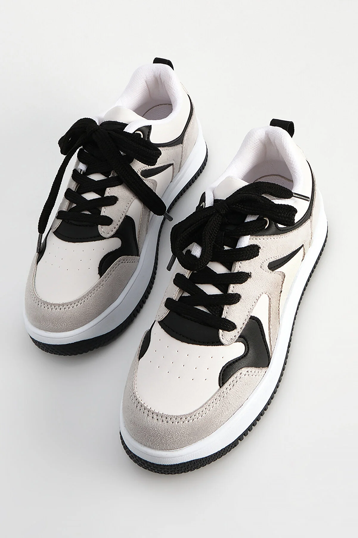 Marjin  Damen Sneaker High Sohle Sportschuhe Aryan Grau Wildleder