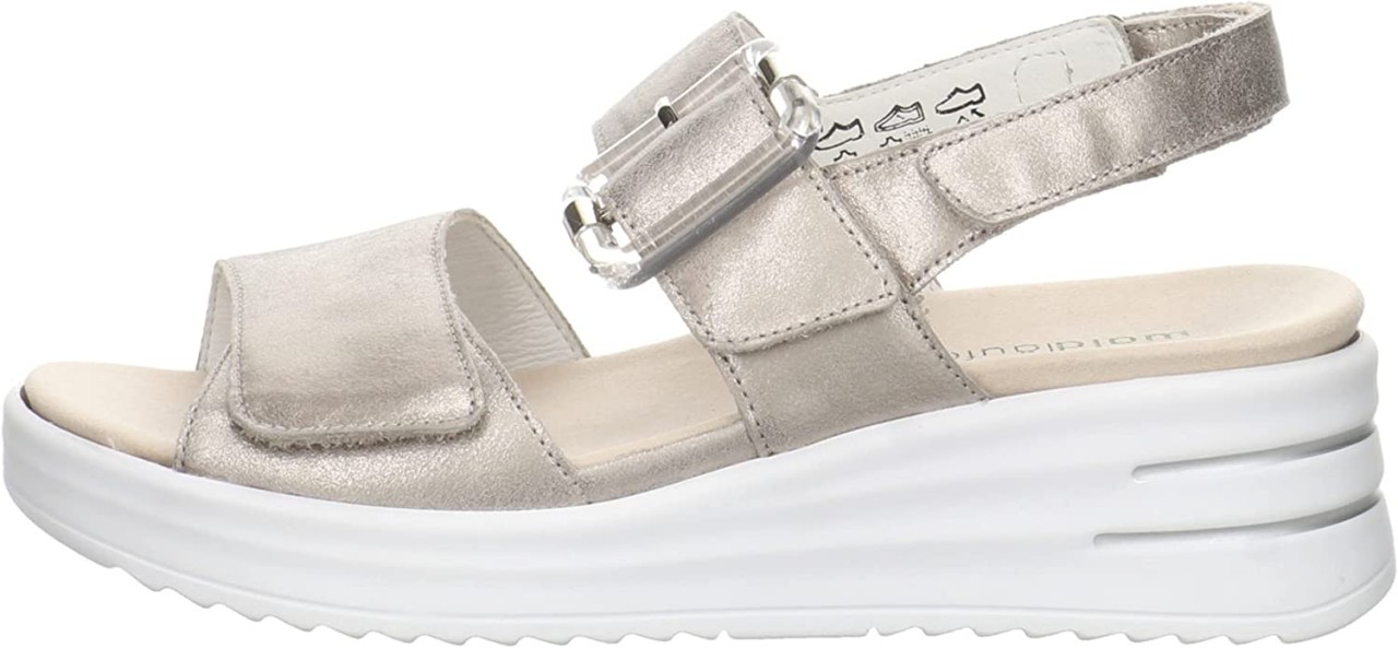 WALDLÄUFER Klassische Sandalen grau