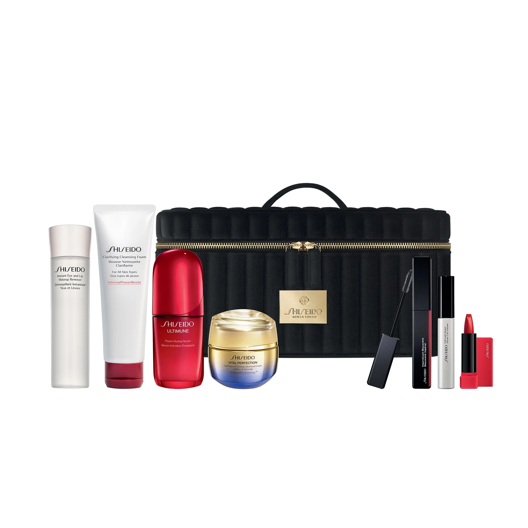 Vital Perfection Blockbuster Kosmetikset – Reinigungsset, Make-up-Set, Augen-Make-up-Entferner