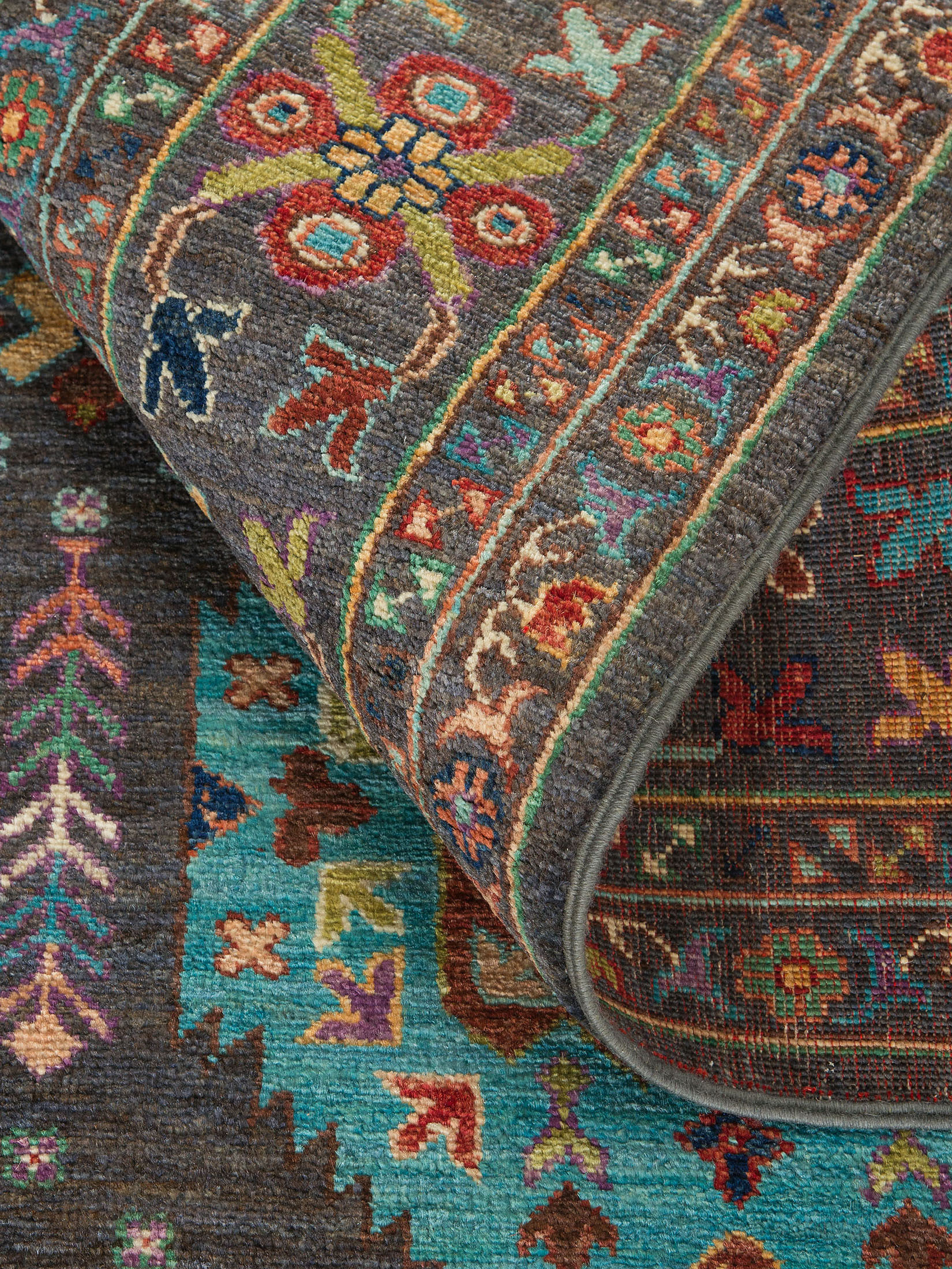 Kazak Ghazni ca. 208 x 314 cm, Unikat / Einzelstück