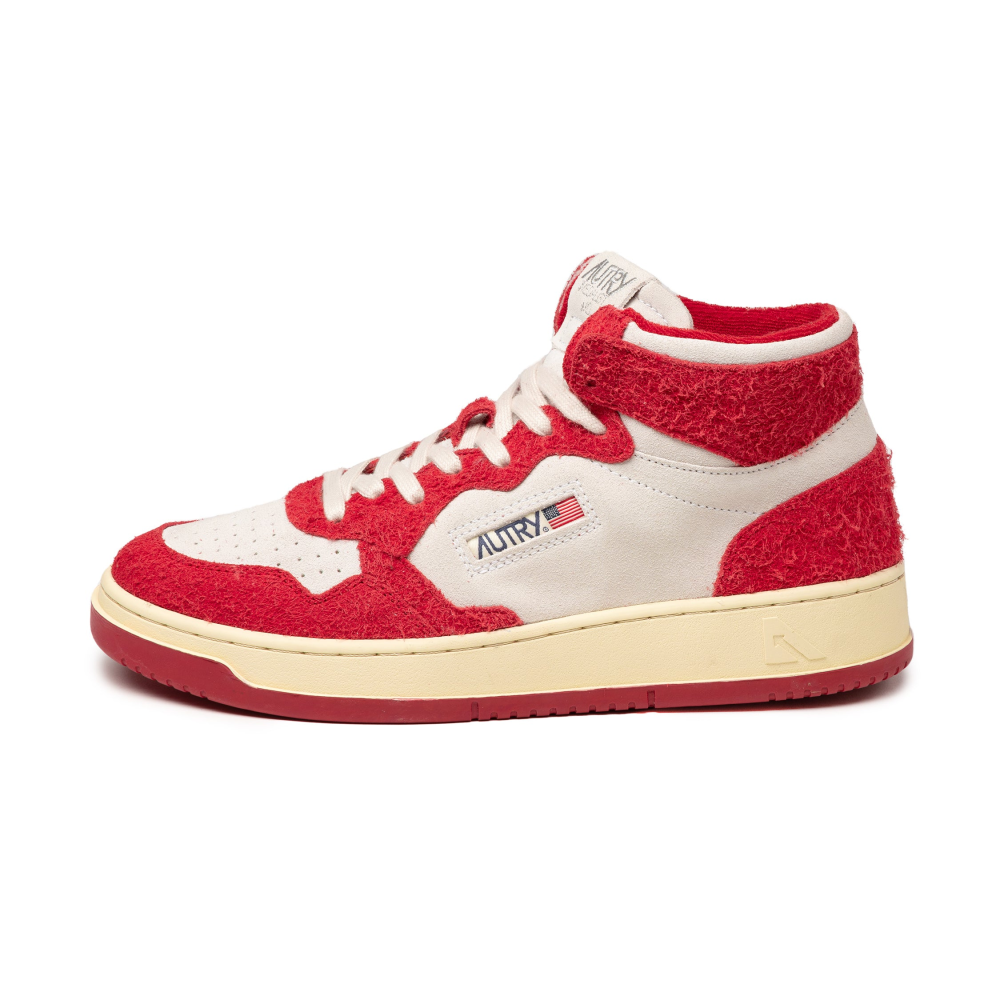 Autry Medalist Mid Suede Long AUMMSH01 / rot