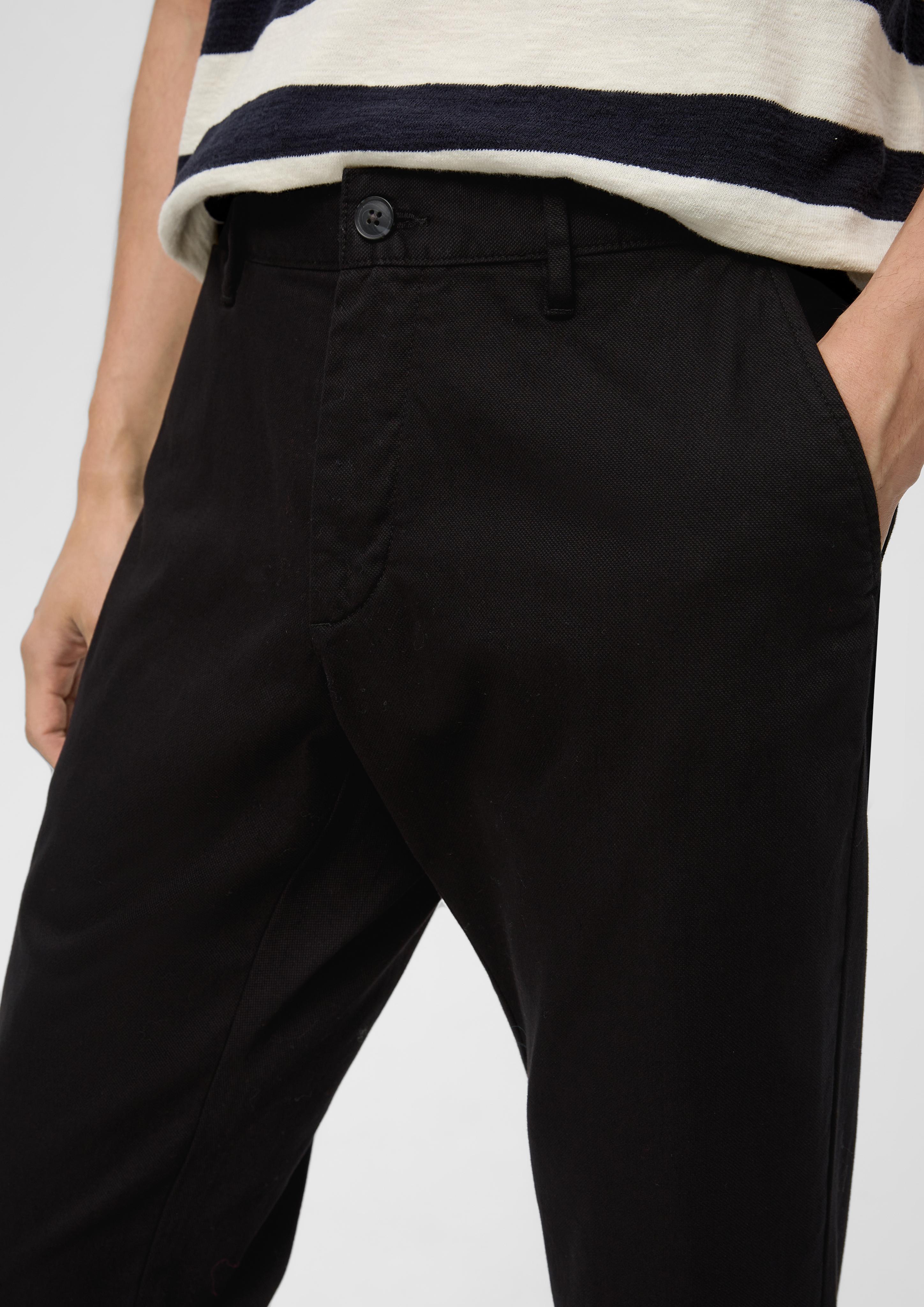 Regular: Hose mit Dobbystruktur  2134145-9999
