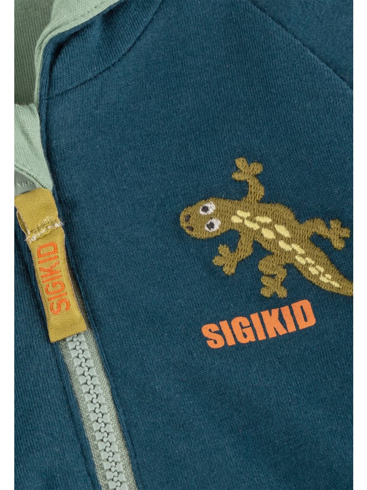 Sigikid Wendejacke welcome to the jungle in Dunkelblau/Grün günstig kaufen