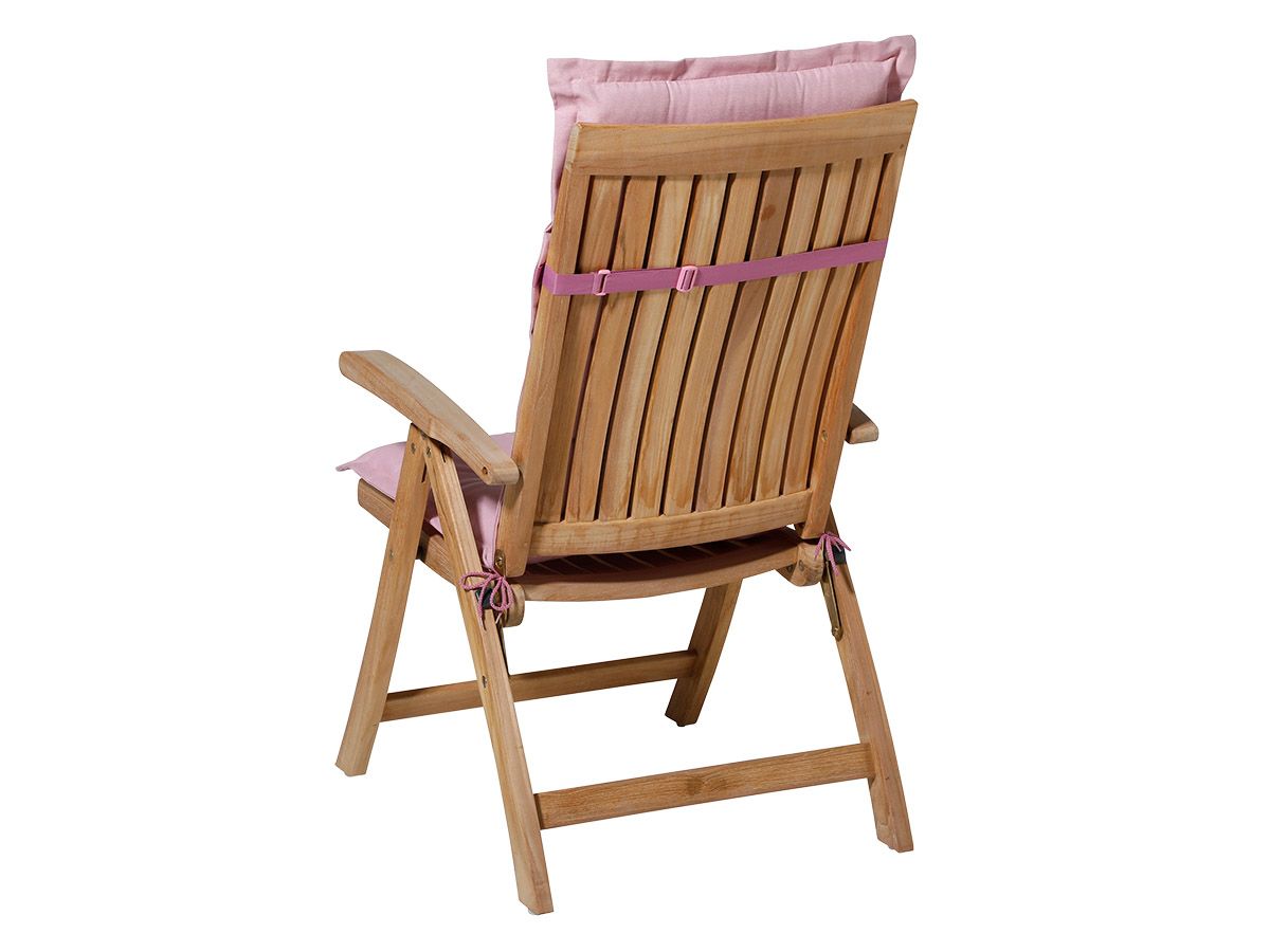 Madison Panama Soft Pink Gartenstuhlauflage mit niedriger Rückenlehne