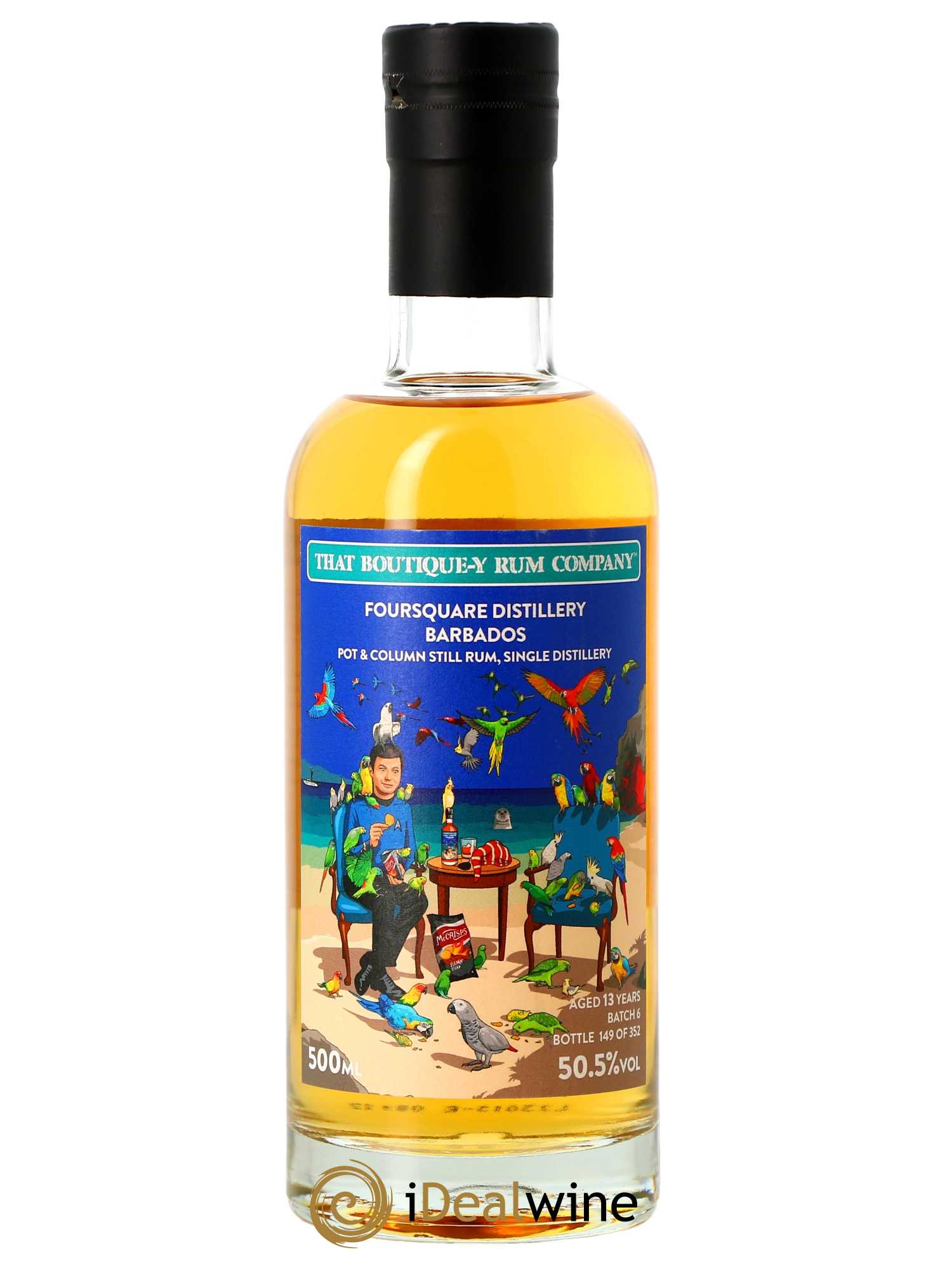 Rhum Foursquare 13 ans TBYWC (50cl)  - Lot de 1 Bouteille