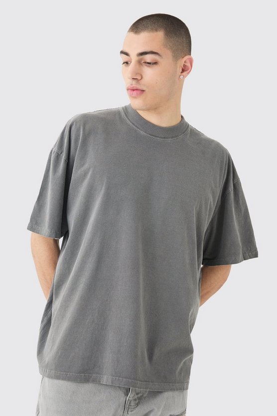 Oversize T-Shirt mit Love Herz Print