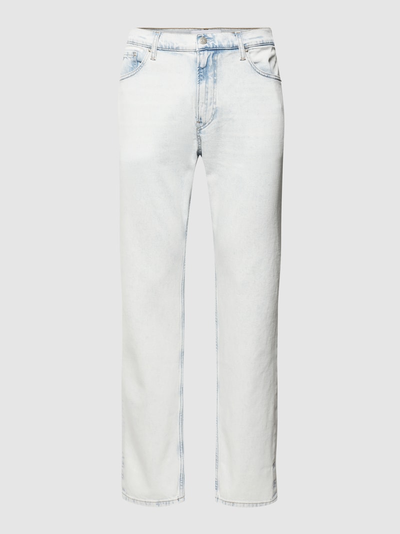 Jeans im 5-Pocket-Design Modell 'DAD JEAN' in hellblau