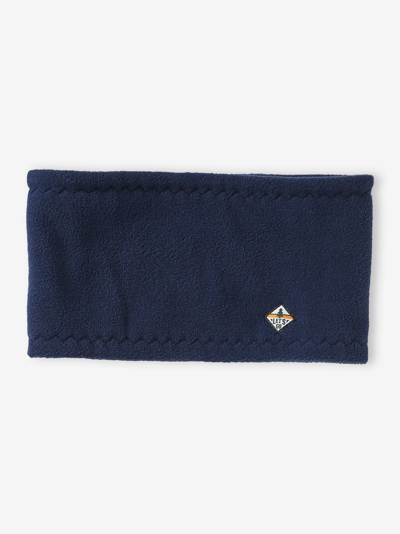 Vertbaudet Jungen Rundschal aus Fleece - marine