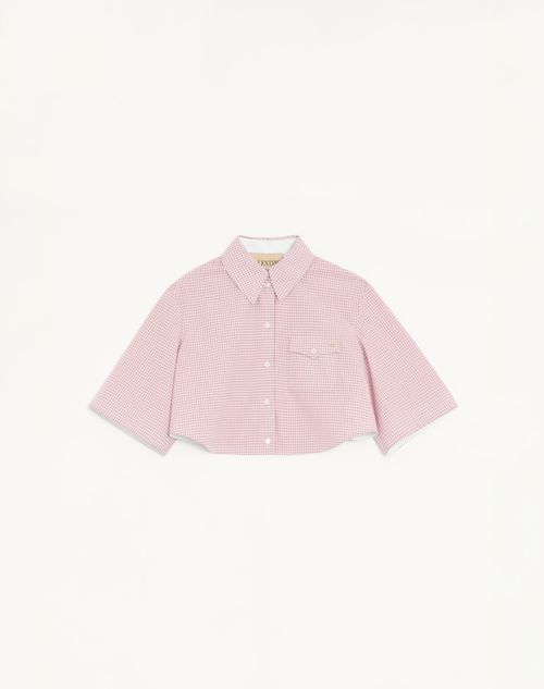 Camisa com estampa xadrez