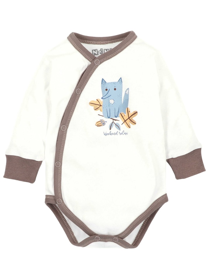 Nini Wickelbody Herbst, Winter in weiß günstig kaufen