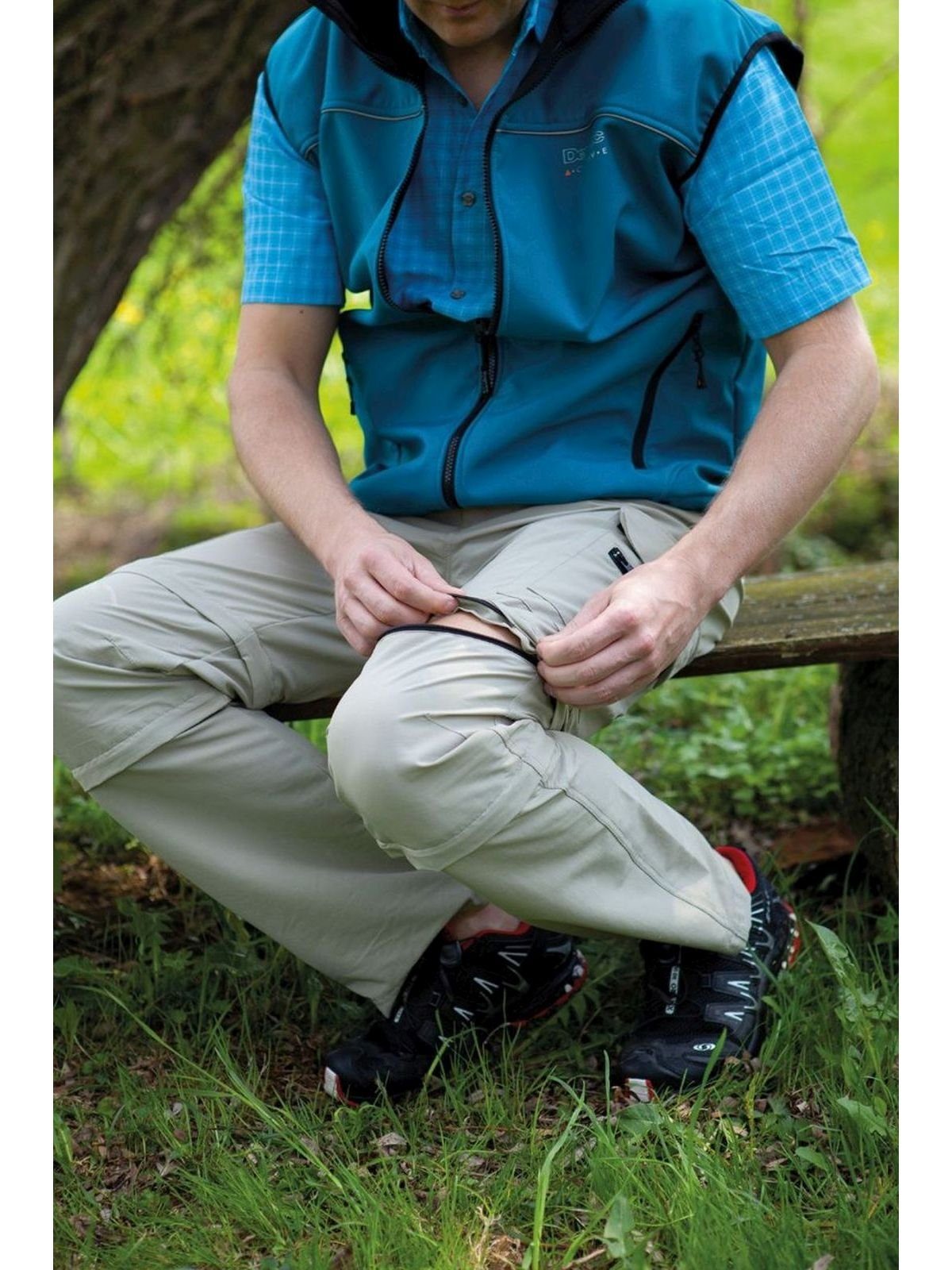 DEPROC Active Zip-off-Hose OUTDOORHOSE & TREKKINGHOSE KENTVILLE MEN CS FULL STRETCH ZIP-OFF abzippbare Hosenbeine