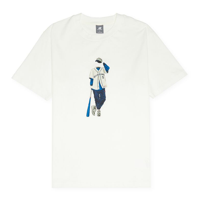 New Balance Athletics Relaxed Basketball T-Shirt sea salt