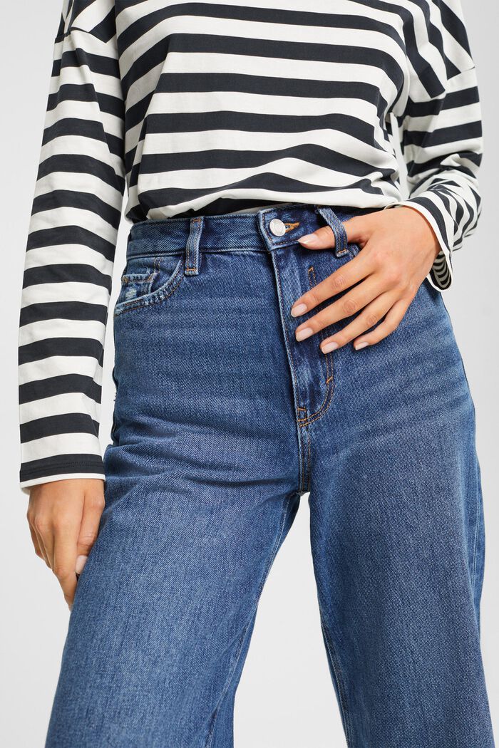 Jeans mit weitem Bein