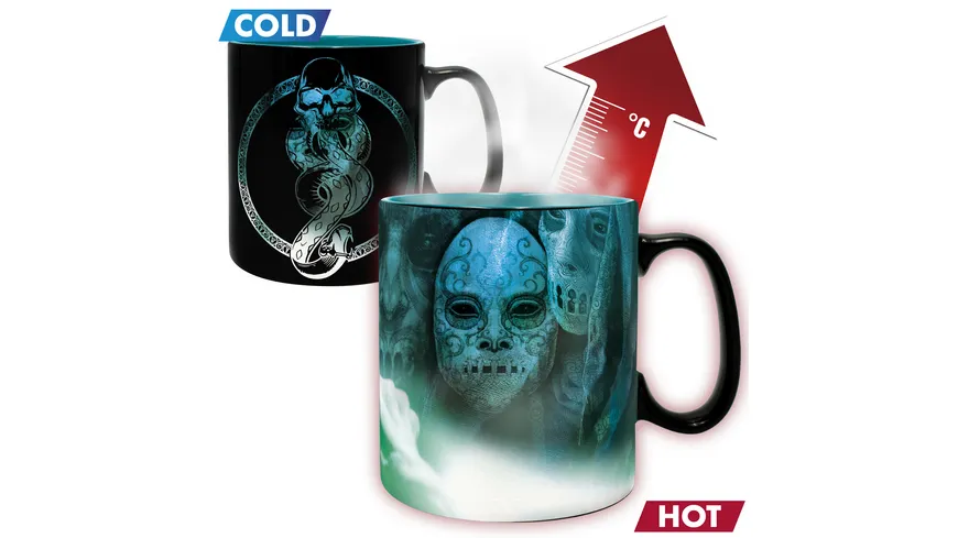 HARRY POTTER Tasse Thermoeffekttasse 460 ml Voldemort
