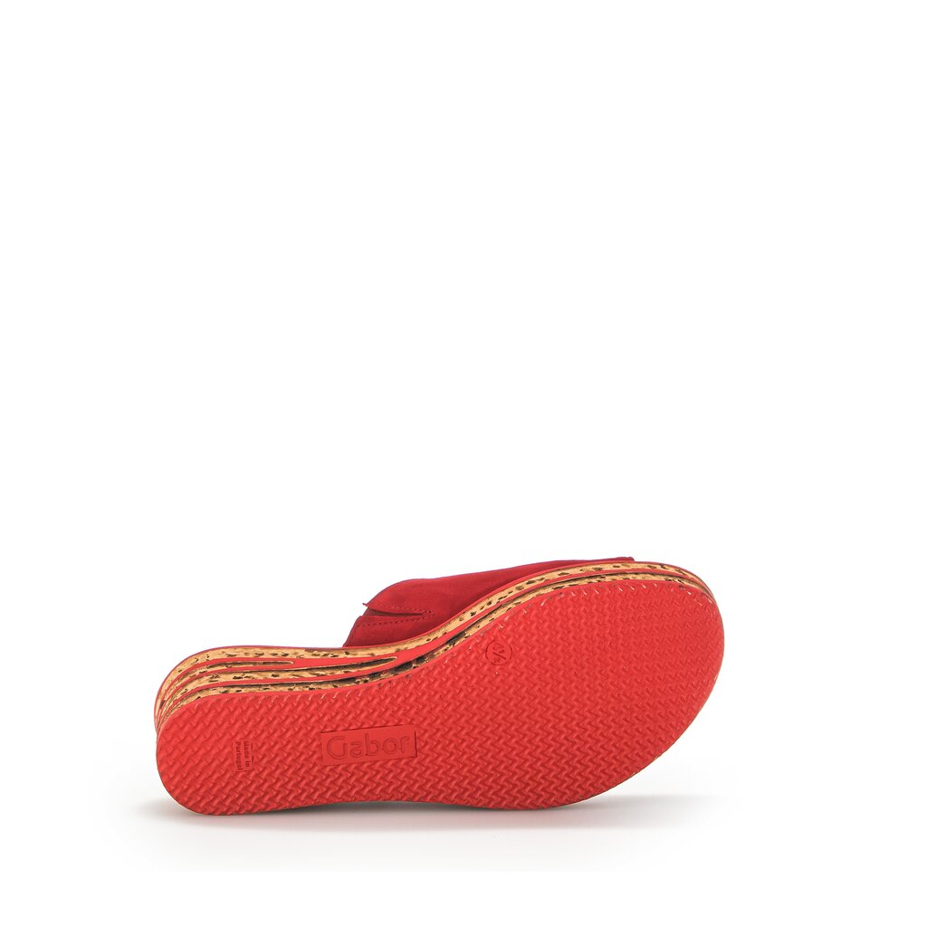 Gabor fashion Pantolette rot
