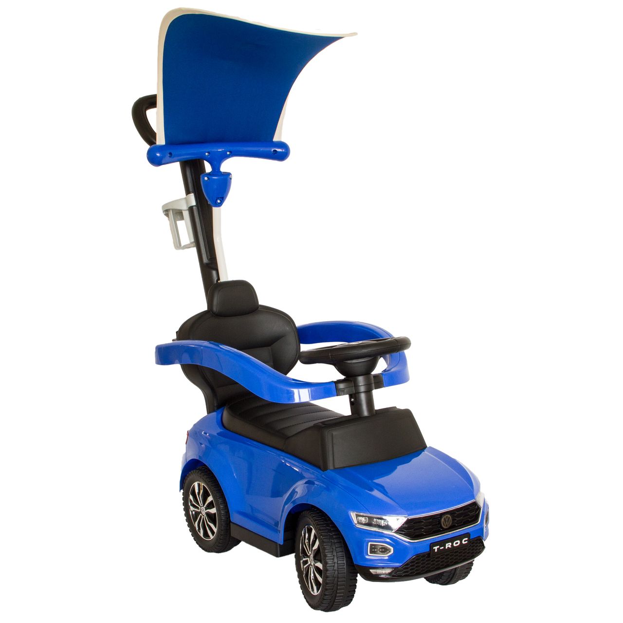 Lemodo VW Rutscherauto mit Schiebestange, Rutscherfahrzeug ab 1 Jahr, blau