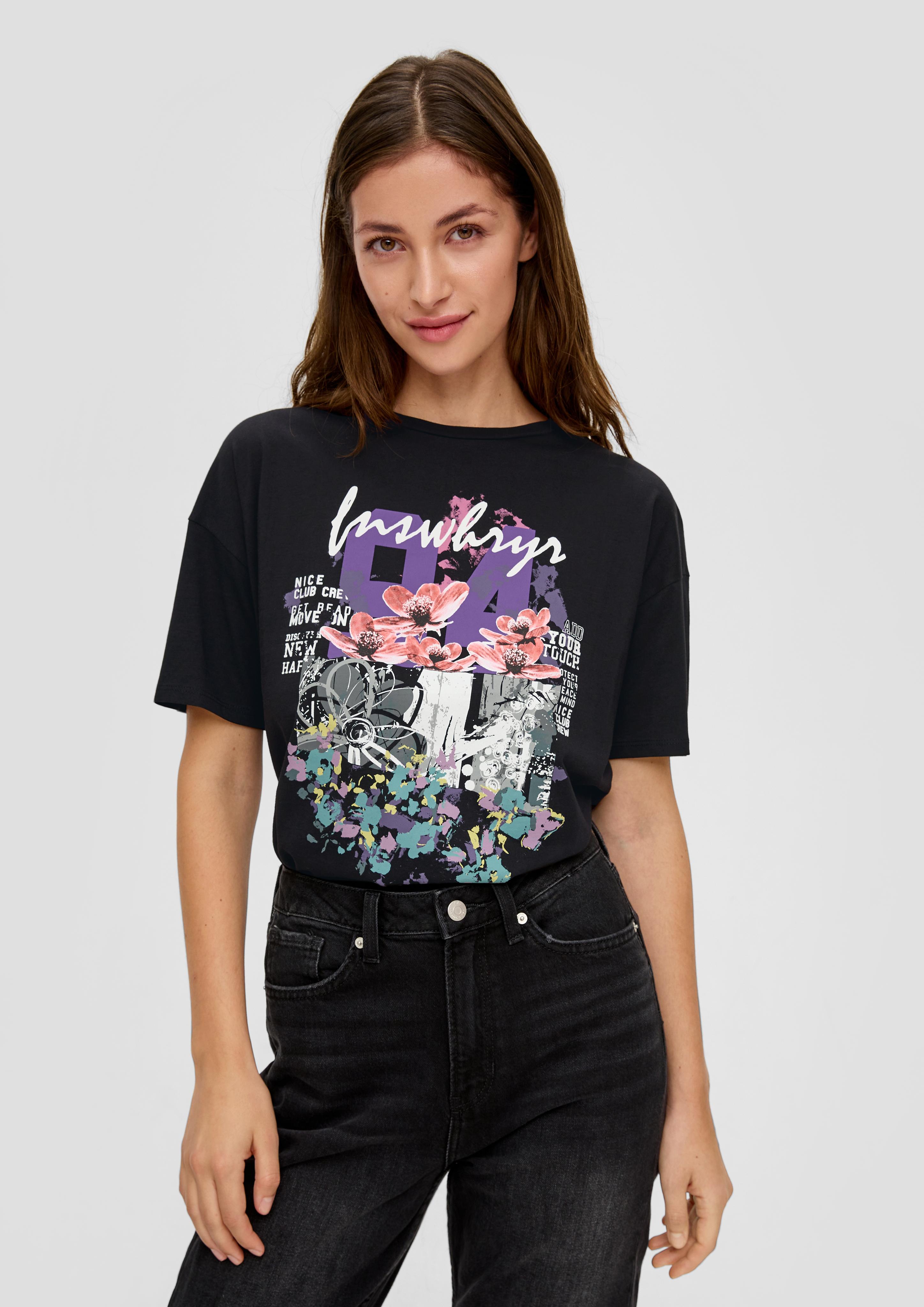 Oversized Printshirt aus Baumwolle  2135416-99D0